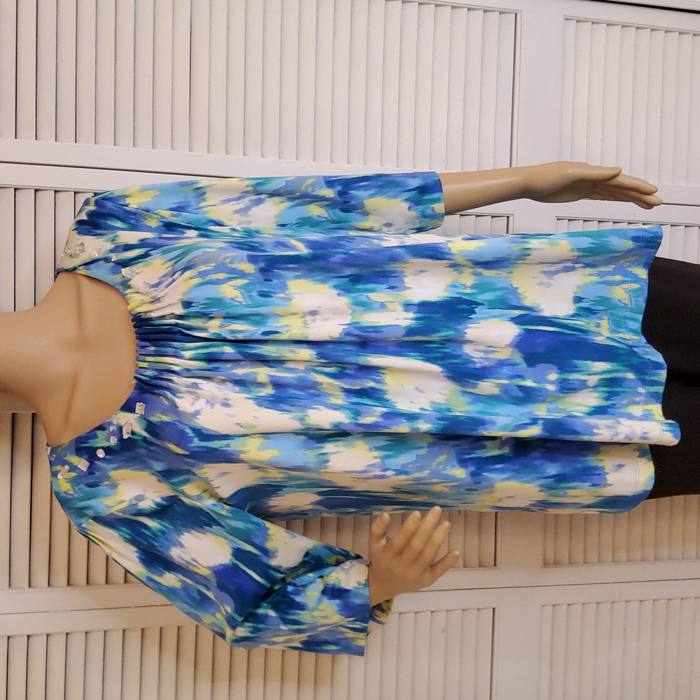 Watercolor Print Top